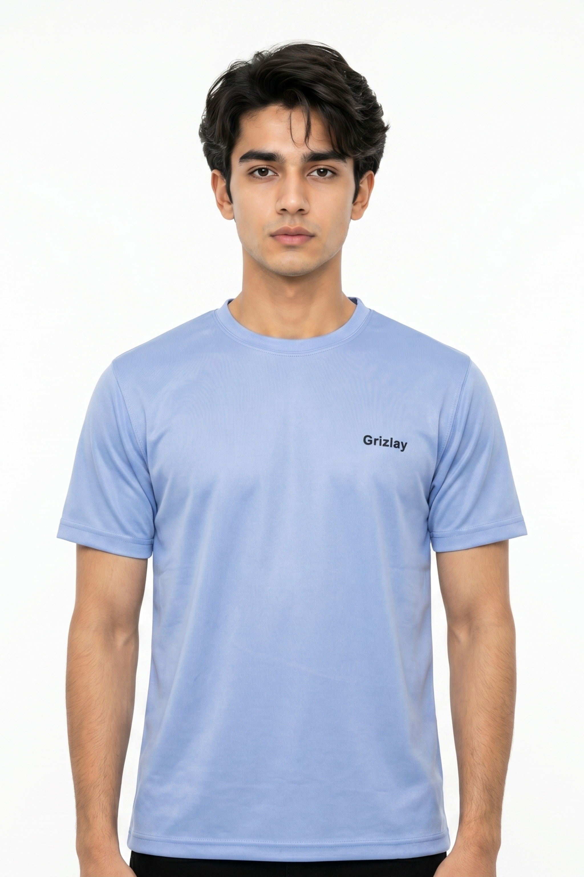 GRIZLAY AeroFit Tee – Blue Edition