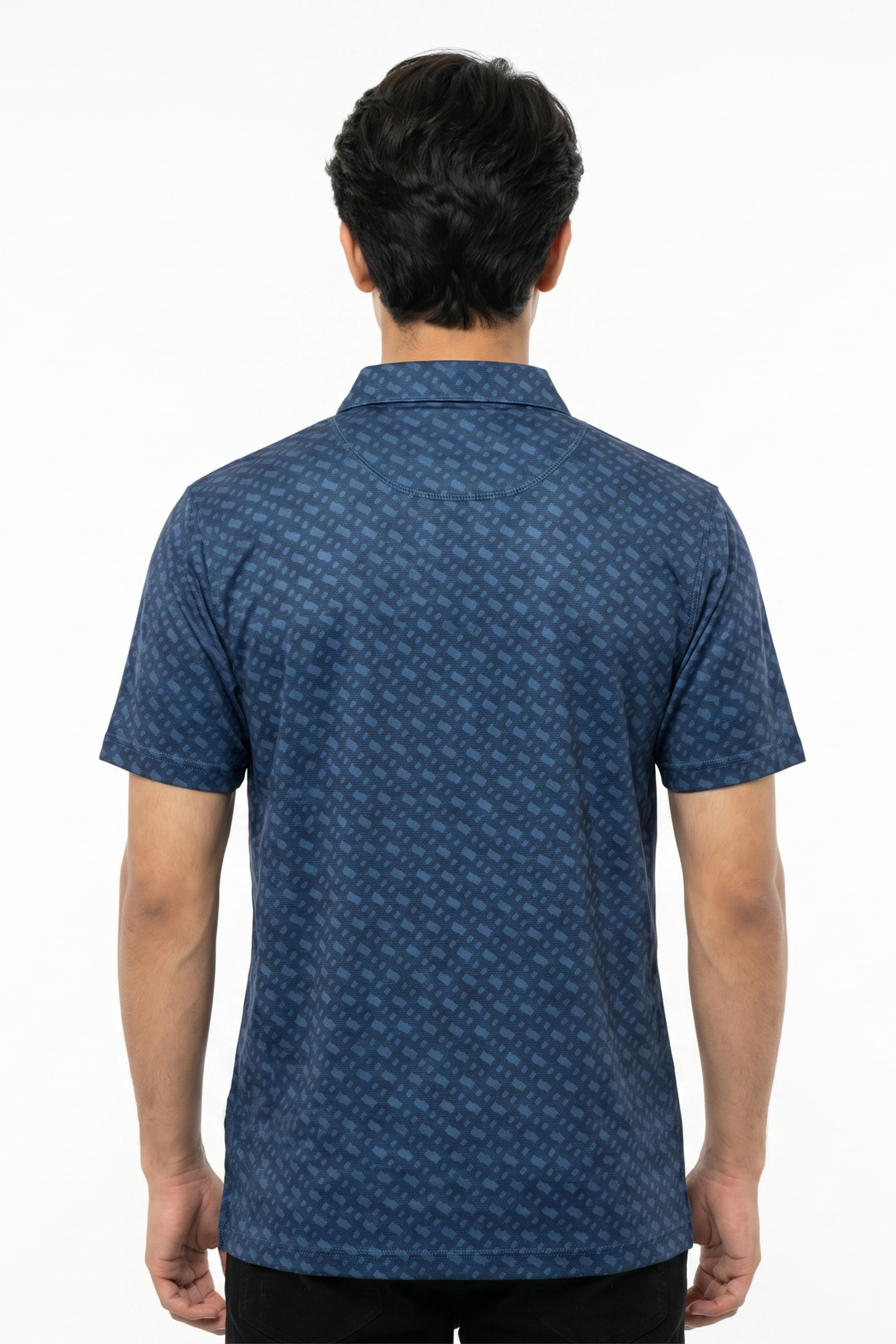 GRIZLAY Royal Crest Polo – Dark Blue