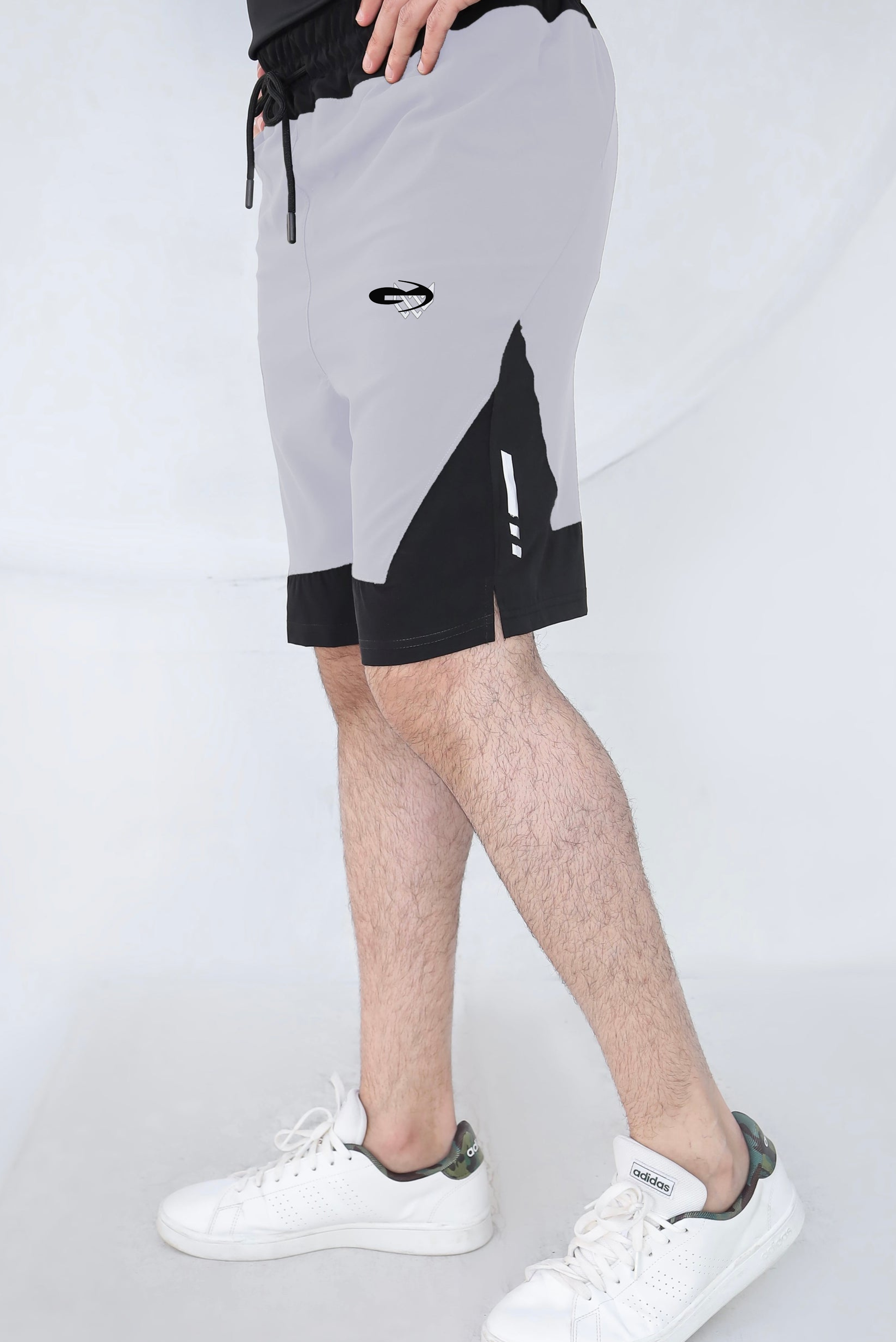 Agility Shorts - Silver/Black