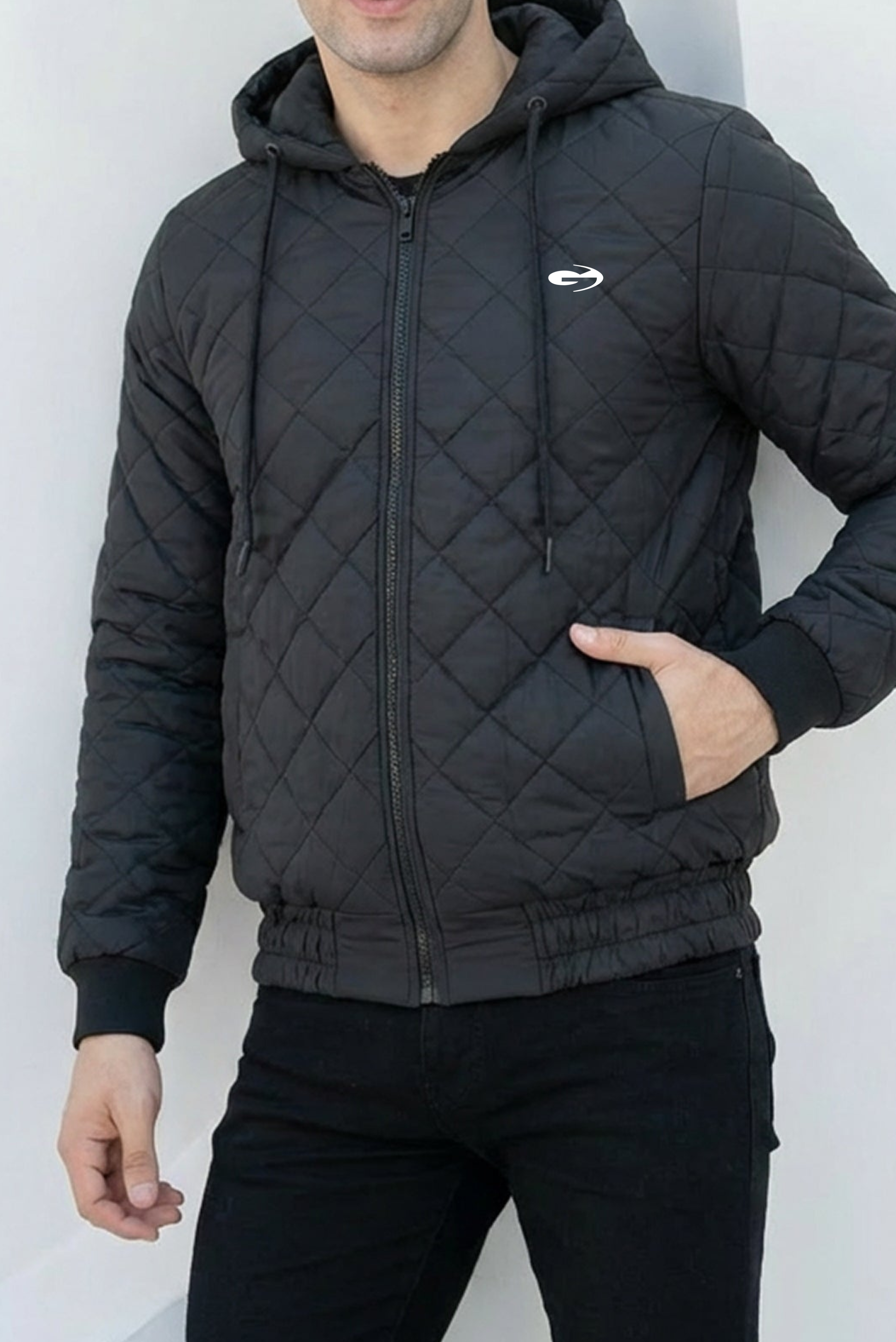 The Prestige Quilted Jacket - High Value Black