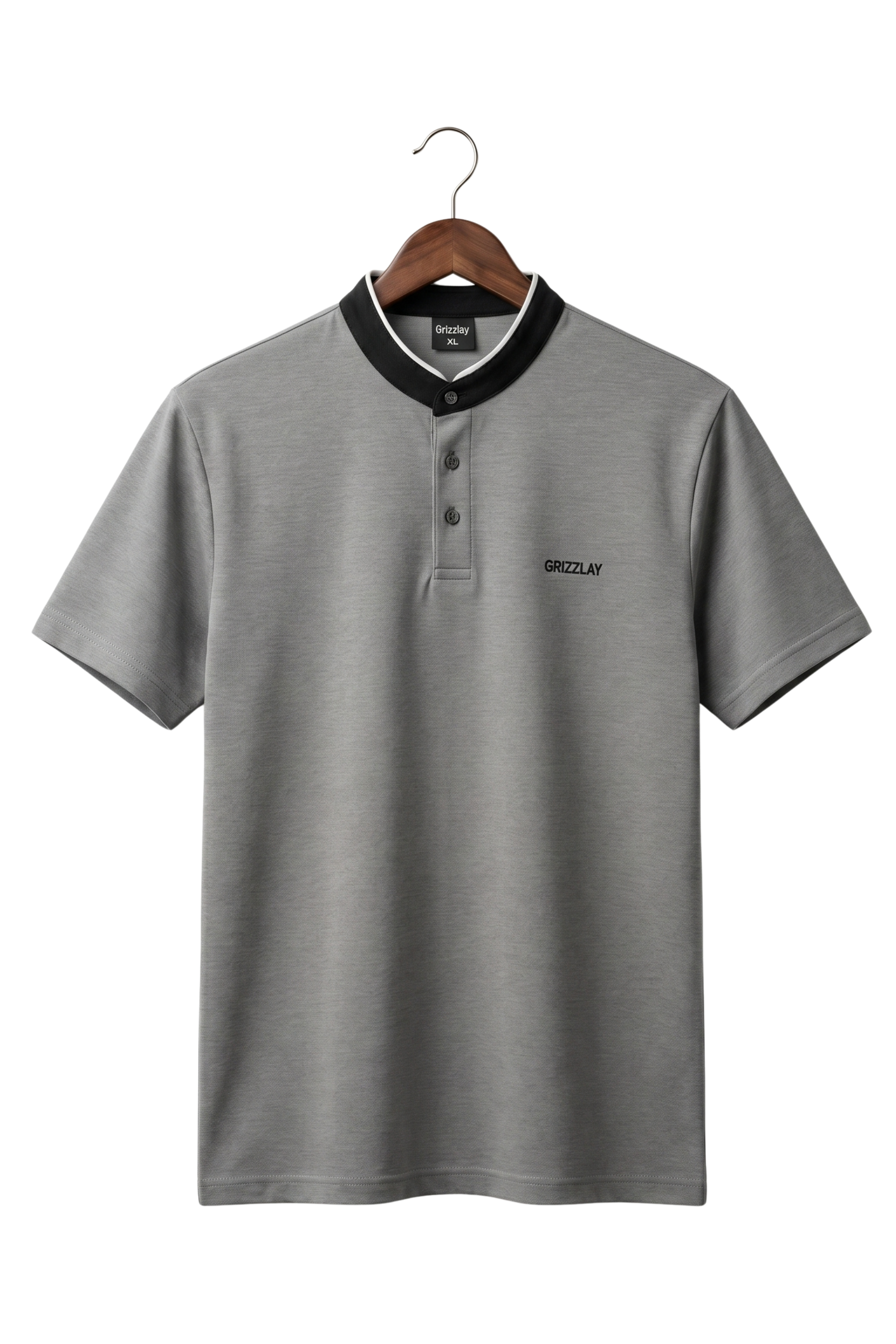 GRIZLAY SteelCore Henley – Grey Edition