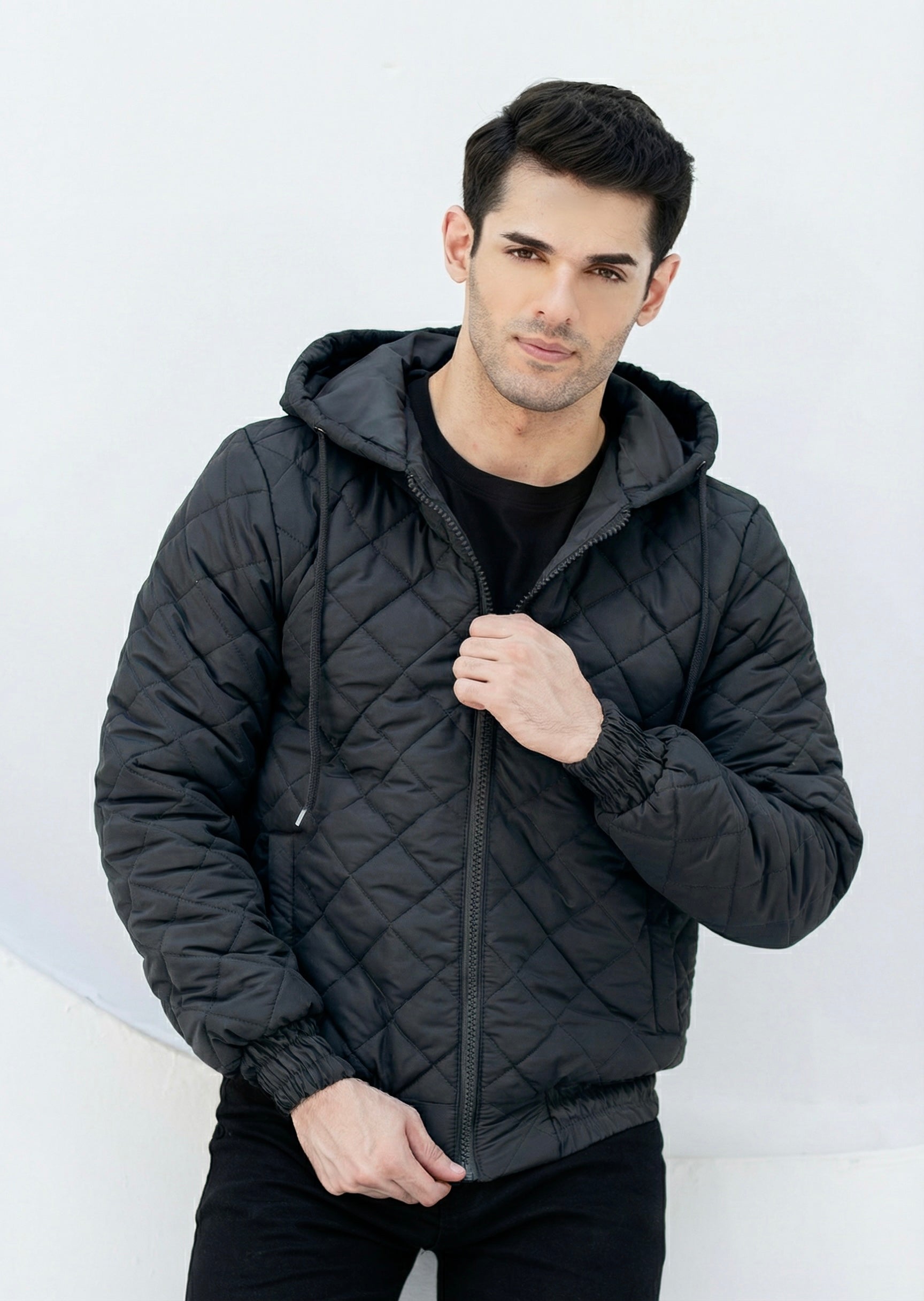 The Prestige Quilted Jacket - High Value Black